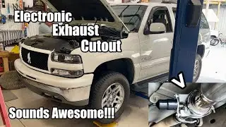 2.5&rdquo; Electric Exhaust Cutout - &lsquo;03 Chevy Tahoe