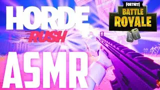 ASMR GAMING - Fortnitemares Horde Rush 🧟&zwj;♂️🧟&zwj;♀️ (and gumchewing too ;)