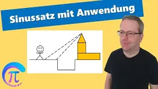 Der Sinussatz und die Höhe eines Turms