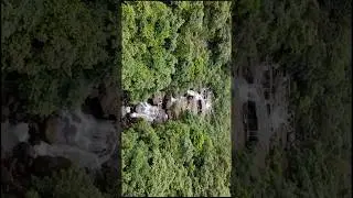 Hidden Waterfall captured via drone | Beautiful Nature 😍  ... #maharashtra  #drone #india