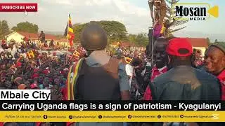 Carrying the national flag is not a crime - Kyagulanyi 
