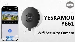 Камера Yeskamou Y661 Windows — внутренняя Wi-Fi-камера видеонаблюдения — приложение Yeskamo