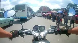 redoma de petare recorriendo la Av francisco de miranda caracas, Venezuela