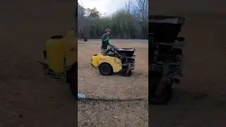 Lawn Spraying So FAST!