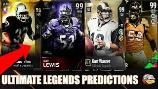 MUT ULTIMATE LEGENDS PREDICTIONS!!! Who are we getting?! Von Miller, Marcus Allen, & MORE!! MUT 20