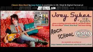 JOEY SYKES interview w/ Dr. Joe Burns for RockSchoolYT