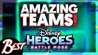 How To Build AMAZING Teams! - Disney Heroes: Battle Mode Gameplay - Best Mobile Gaming