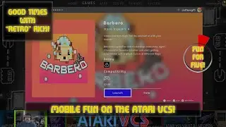 Atari VCS &mdash; Barbero &mdash; развлечение на пятерых! Веселье с Retro Rich, эпизод 589