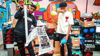 Millionaire takes friend on $100,000 Dollar Shoe Shopping Spree!!! (1 MILL SPECIAL)