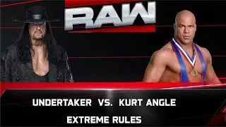 Undertaker Vs Kurt Agnle Full Match 8 DEC WWE 2K25