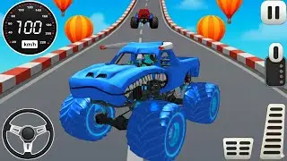 Impossible Monster Truck Tracks - Realistic BeamNG Drive Mobile Gameplay - Monster Truck Stunt 2025