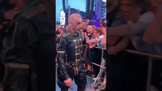 RAMMSTEIN, l'arrivo al concerto, 2024