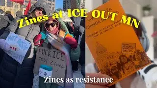 Zines at ICE OUT NOW