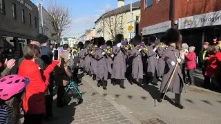 Welsh Guards at Bridgend March 1st 2025