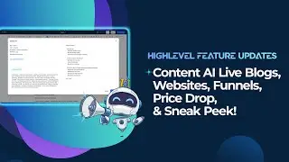 Content AI Live Blogs, Websites, Funnels, Price Drop, & Sneak Peek!