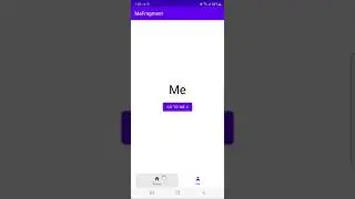 Android Navigation with BottomNavigationView and Splash Screen (demo)