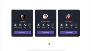 Profile Card Using Elementor - Show More, Show Less