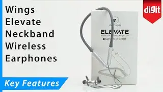 Wings Elevate Neckband Wireless Earphones Key Features