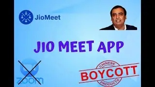 How to schedule meeting in jio meet app (Hindi)