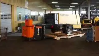 Складская электротележка для тяжелых грузов с радиоуправлением