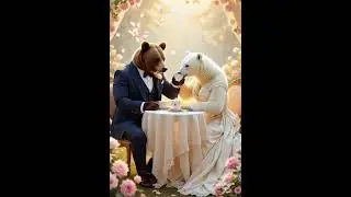 &ldquo;Whispers Over Tea: Enchanted Bear Wedding&rdquo;