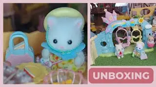 Sylvanian Families Friend Swing Set & Going to Nursery Friendship Set Unboxing (Calico Critters)