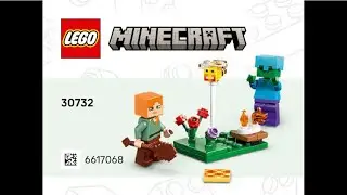 LEGO 30732 Instructions | Minecraft | Alex's Campfire Conflict