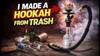 I Made a Hookah From Trash &ndash; DIY Recycled Bottle Hookah Tutorial