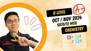 IGCSE Chemistry / October 2024 / Paper 12 (5070/12/O/N/24)