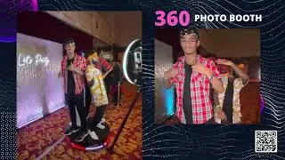 360 Photo Booth Action Video 4   Party Delights Photo Booth