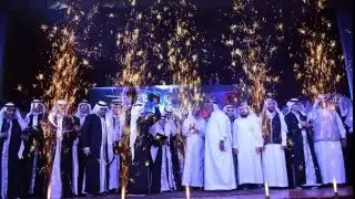 صور حفل تخرج طلاب مدارس الفلاح المتوسطة بمكه 1437