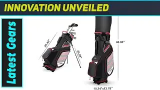 Сумка для гольфа LONGCHAO Navy 14 Way Stand Bag: невероятный комфорт и удобство организации прост...