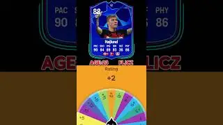 HOJLUND | Career Path Evolution on FIFA! #fifa #football #soccer #spinner