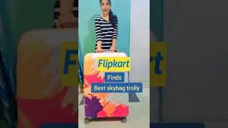 Best skybag trolly || #shopping #shoppinghaul #viral #youtube #flipkart #flipkarthaul #shorts #trend