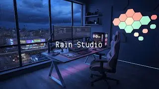Rain-Soaked Nights in the Studio 🌧️ Late-Night Lofi Focus