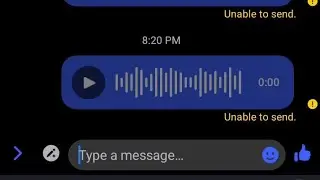 Решение проблемы с отправкой аудиофайла mp3 в чатах Facebook Messenger / Исправление ошибки &laquo;Ваше...