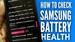 (Malayalam)How to Check Samsung Battery Health Officially (Know If You Need a Battery Replacement)