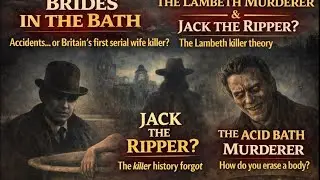 Brides in the bath, acid & blood . Was Jack the Ripper hiding in plain sight? 🩸 