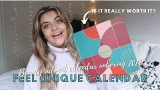 FEELUNIQUE ADVENT CALENDAR UNBOXING 2021🎄 Is it really worth it?! | styledby.chloe