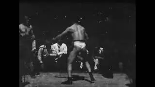 Leonard-Cushing Fight - 1894 Public Domain Film