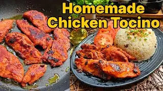 Homemade Chicken Tocino Recipe (No Preservatives & Tender)
