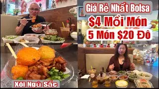 # 1 Food To Go ẩm thực chay 5 món chỉ $20, ngon bổ rẻ chỉ có tại bolsa @hoangfamilytv8898 