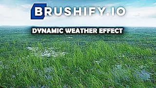 Adding Ultra Dynamic Weather Effects to Brushify Landscape Material in Unreal Engine 4 (UE4)