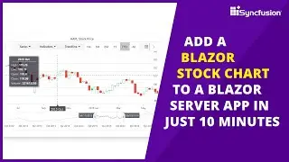 Добавьте график акций Blazor в приложение Blazor Server всего за 10 минут