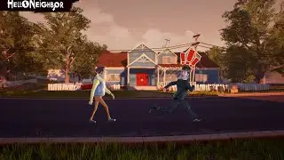 Running For My LIFE From My NEIGHBOR! (Hello Neighbor Alpha 2)
