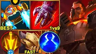 Wild Rift China Darius Top - 21KILL NEW Lethal Tempo Darius Build Runes - Dreadnova Darius Skin