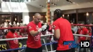 Nuffin'Long TV - David Haye open training session at Bluewater 2012 (HD) EXCLUSIVE