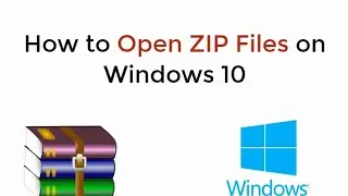 How to Open ZIP Files on Windows 10 (2022 Update) #zip