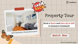 Property Tour 1955 Dandenon Road Room 4 Melbourne | Student Accommodation in Melbourne | UniAcco