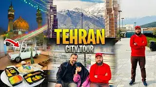 Tehran City Tour | Crazy Capital City of Iran | Pakistan To iran By Road Episode #12